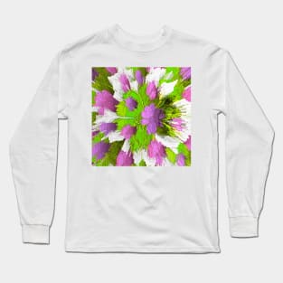 Shabby Chic Modern Vibe Abstract Long Sleeve T-Shirt